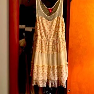 Adorable flower print dress